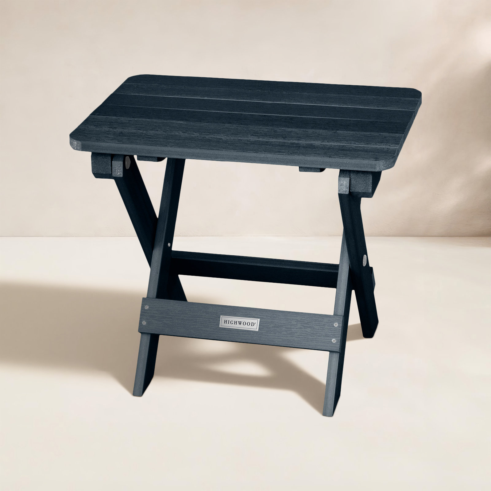Prattsville Adirondack Side Table, Harbor Gray