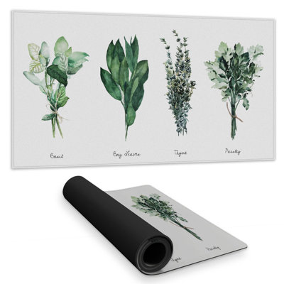 Fine herbs - 15.75"x31.50" Desk mat