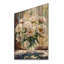 Pivoines et ombres géométriques II - impression de bois de pivoines - sur bois de pin naturel-1394556663