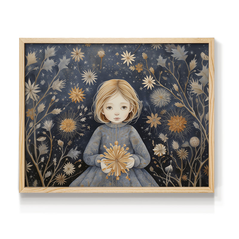 Angels From Above-CX III - Impression encadrée - Restickable, H 8 po x l 10 po, Naturel