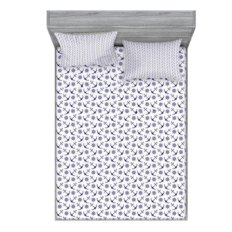 Microfiber Sheet Set, Full Sheet Set with Fitted Sheet