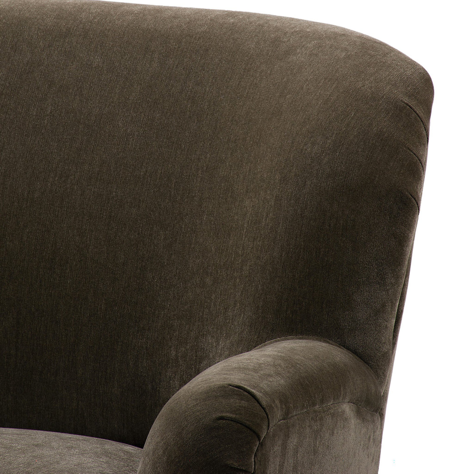 Alura 36" Chaise Lounge, Malmo Olive Performance Chenille