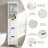 Modern Freestanding Bathroom Storage With 3 Drawers And 2 Open Shelves-124582176