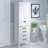 Charley Freestanding Linen Cabinet-262748193