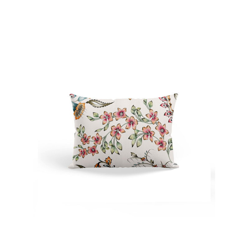 Floral Throw Pillow