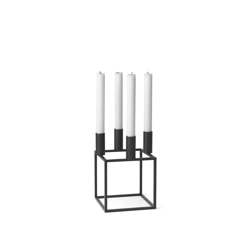 Kubus Candelabra, Black