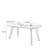 Stylish Black Walnut Dining Table.-106572154