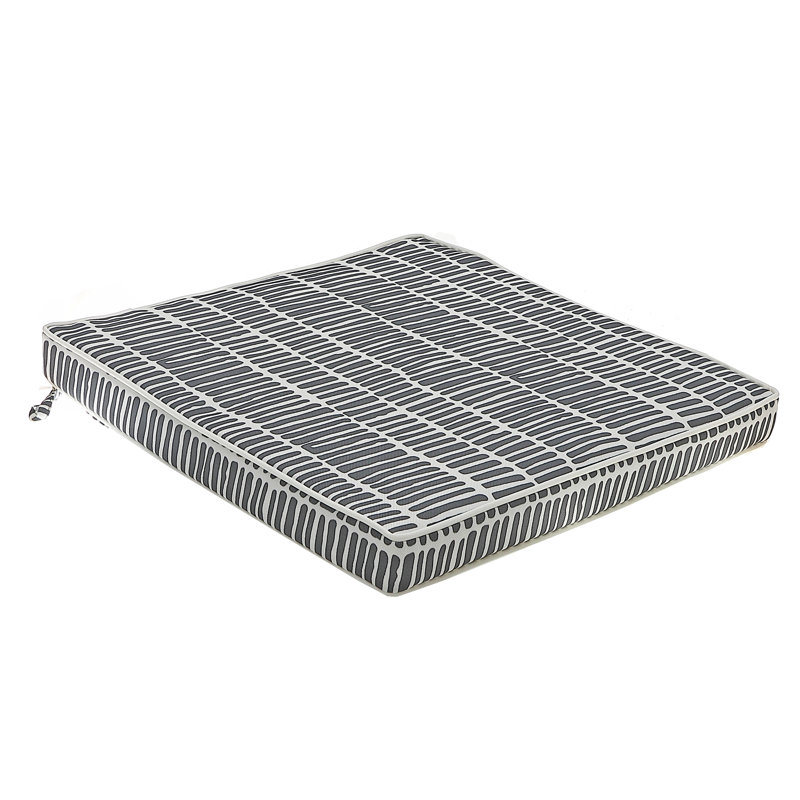Coussin de coussin d'extérieur, Gris anthracite