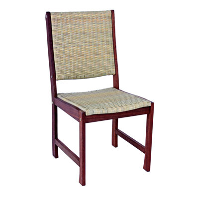 Decaro 43cm H Solid Wood Full Back Side Chair