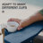 Allurine 32" W HIPS Plastic Weather Resistant Adirondack Chair with Cup Holder-668492128