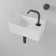 Britannia 15.75" x 10.75" Rectangular Wall Mount Basin with Right Single Hole Drill
