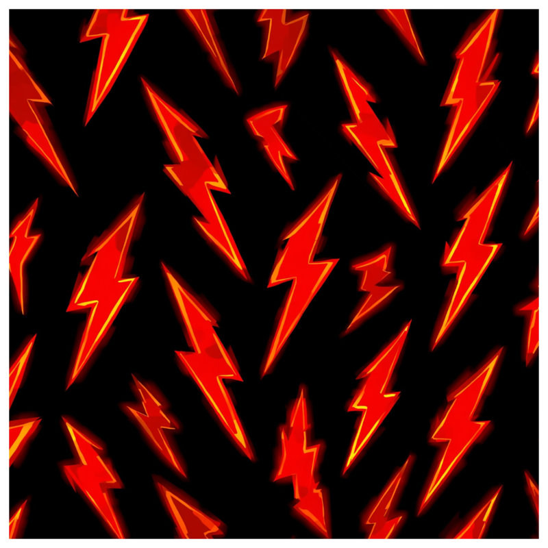 Couvertures de boules de foudre rouges, 60in W x 80in H
