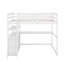 Lit mezzanine double avec bureau et tablettes-2007363022