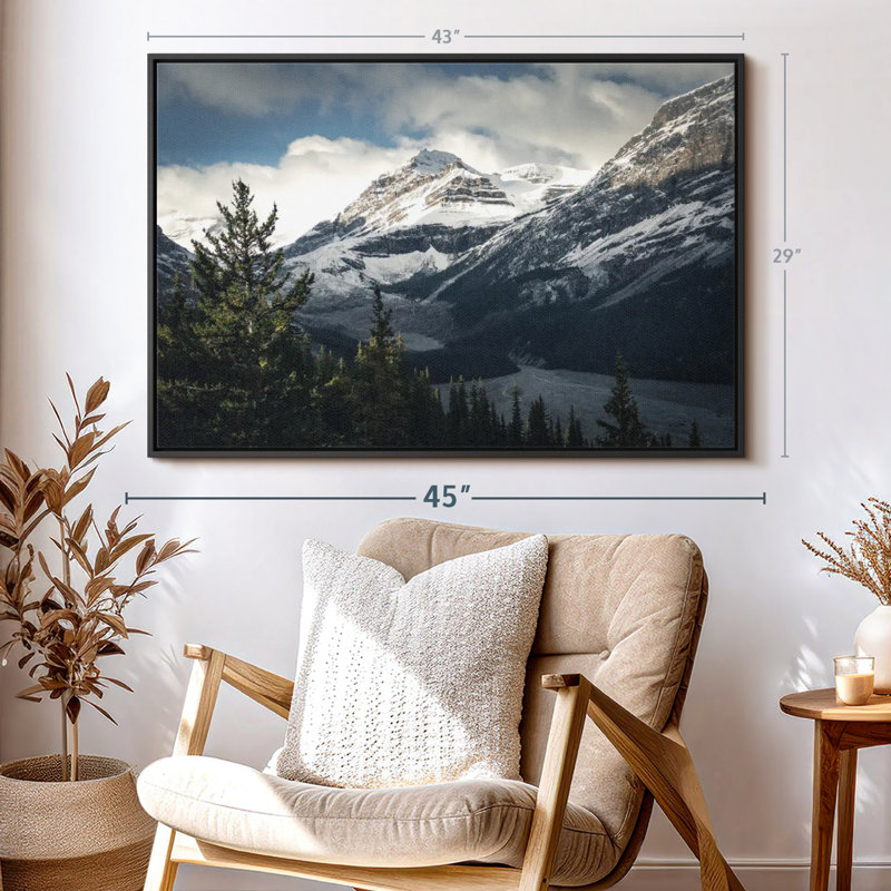 " Mountain Top ", 43" H x 29" W