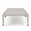 Chaise longue d'extérieur en aluminium