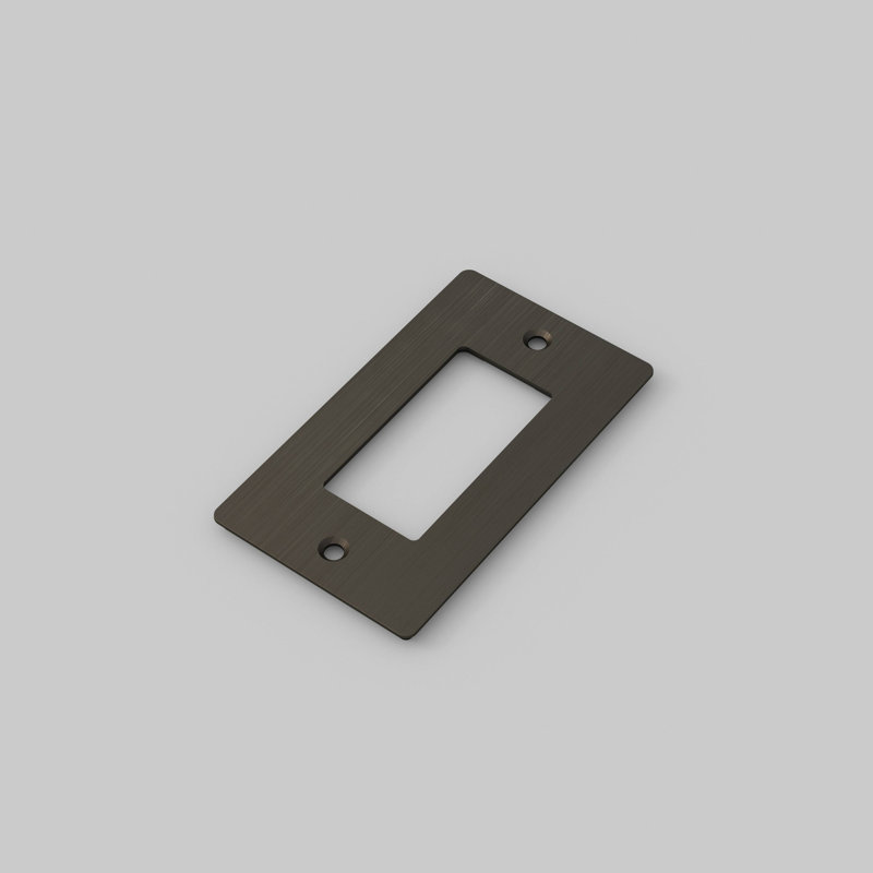 1G Plate / Non-Logo , Smoked Bronze