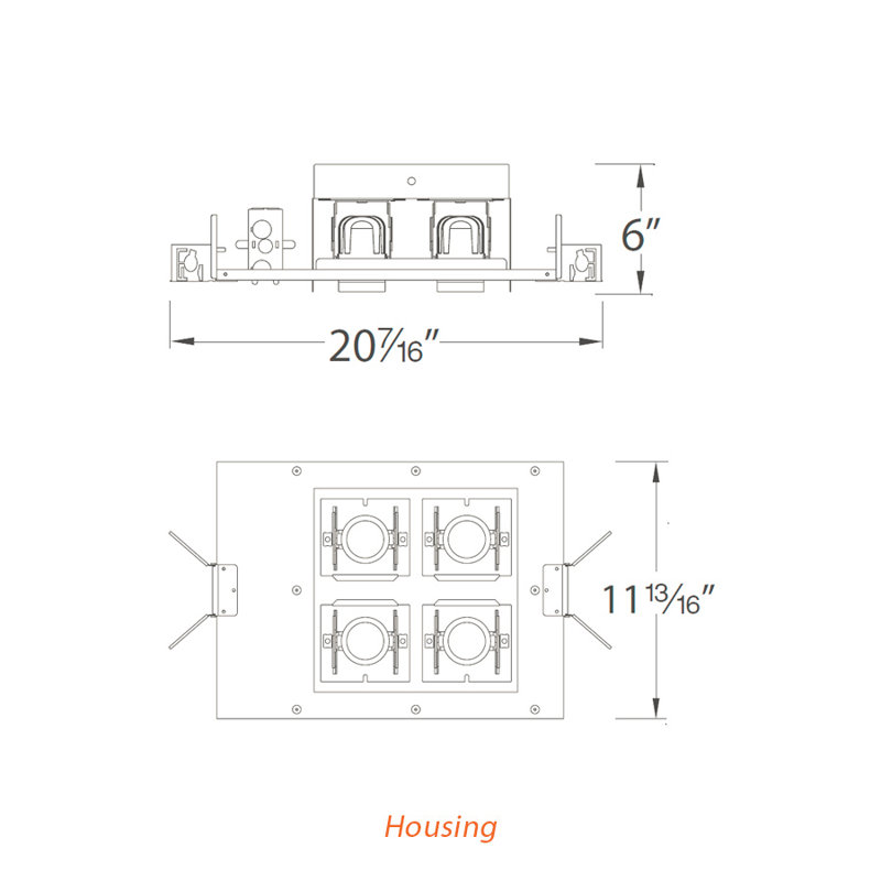 Adjustable Recessed Trim