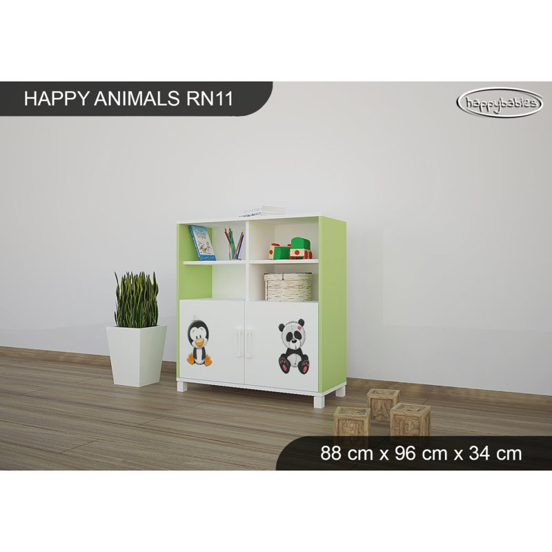 88cm W Kids Cube, Green