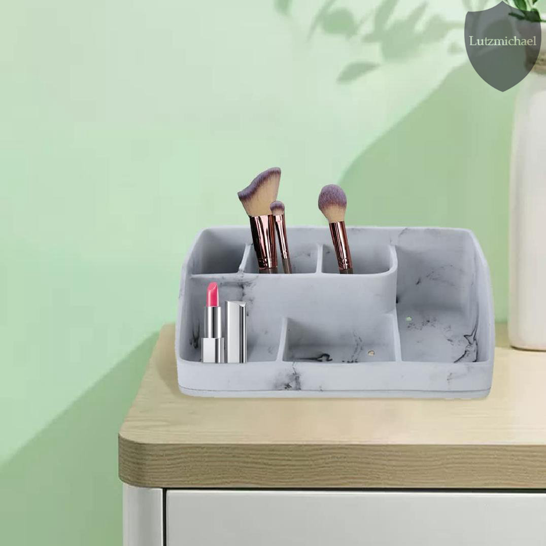 menggutong Bathroom Organizer Countertop, Toothbrush Holder For