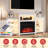 70" W Manufactured Wood TV Stand with Electric Fireplace-28677542