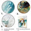 Tortue avec des lunettes dans l'océan III - Tortue, art mural-86805469-86805476-119183488