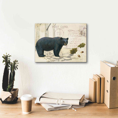 «Northern Wild Bear» par James Wiens, art mural sur toile