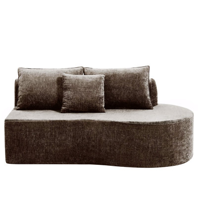 Canapé modulaire courbé pour salon