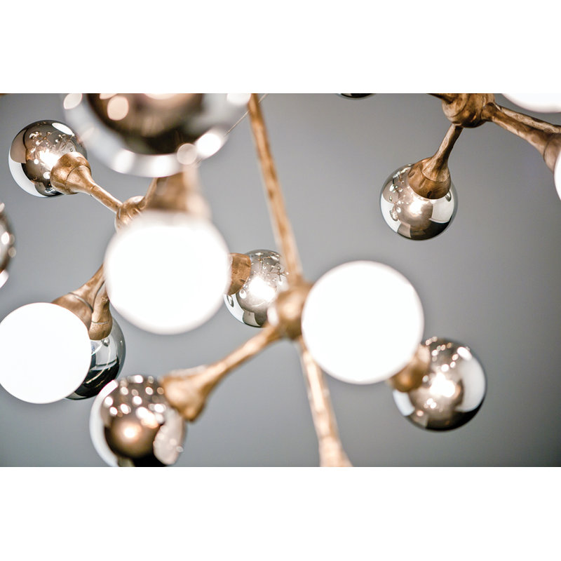 Plafonnier semi-encastré 11 lumières Element