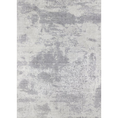 Hand Knotted Abstract Area Rug