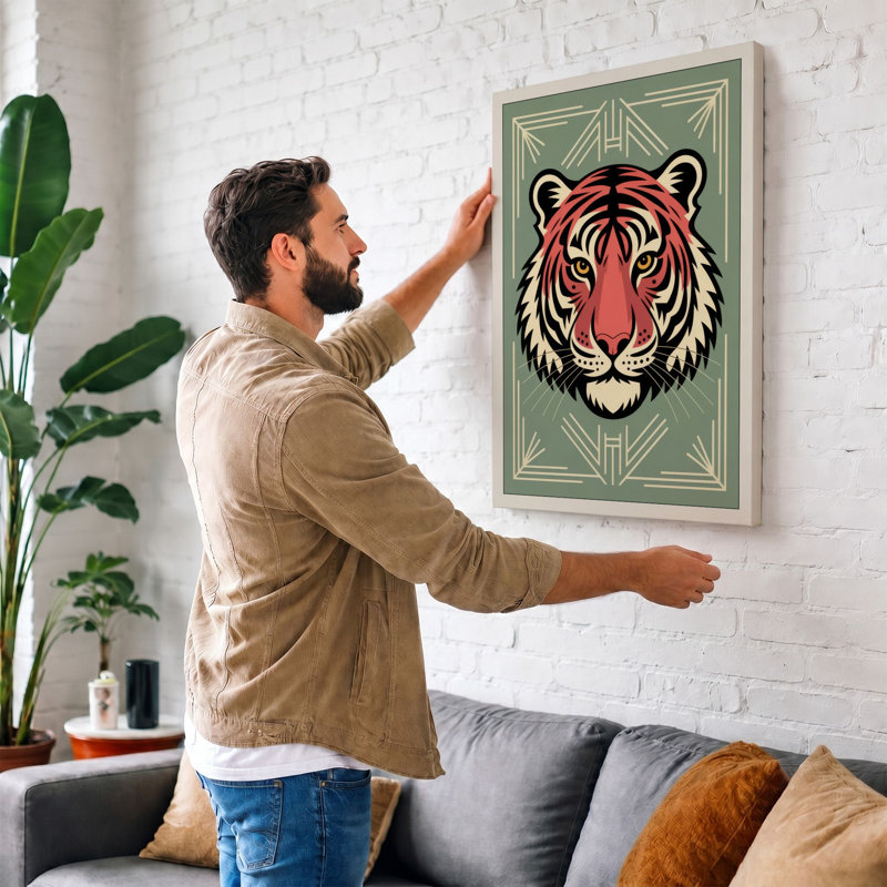 Print, 36x24 - 91.4 x 61.0 cm, Sage Border