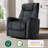 Robeline 32.2" Wide Modern Upholstered Manual Rocker Recliner-1950546486