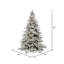 Utica Lighted Artificial Fir Christmas Tree-1720700848
