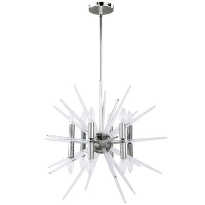 Lustre sphérique spoutnik 12 lumières Vela