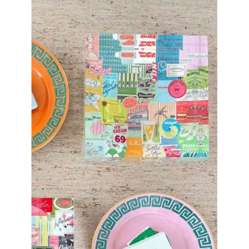 Summer Journal #2, Green/Orange/Blue
