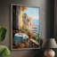 Reproduction encadrée FLORAL Series DCCXLIV - bois massif-327272013