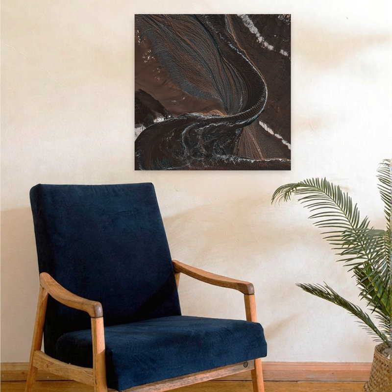 Art contemporain, art moderne abstrait, H 24 po x l 24 po