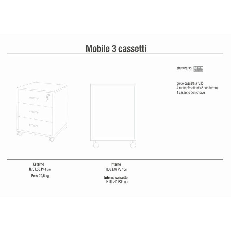 Boffa Storage Cabinet, White