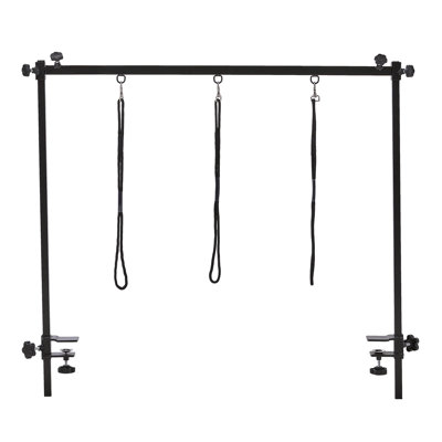 Vester 90cm H x 96cm W x Metal Adjustable Dog Table Accessory