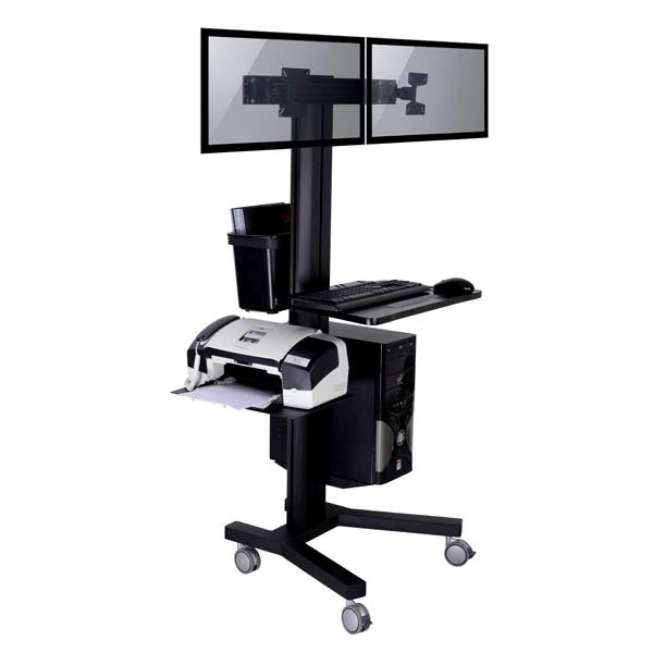 Claudette Symple Stuff Multi-Screen Floor Stand Mount