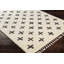 Tapis beige / noir à poils longs Adeewa-1864636450