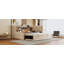 Lit de jour simple rembourré avec lit gigogne, tablettes de rangement, port USB et prise de courant-323735188