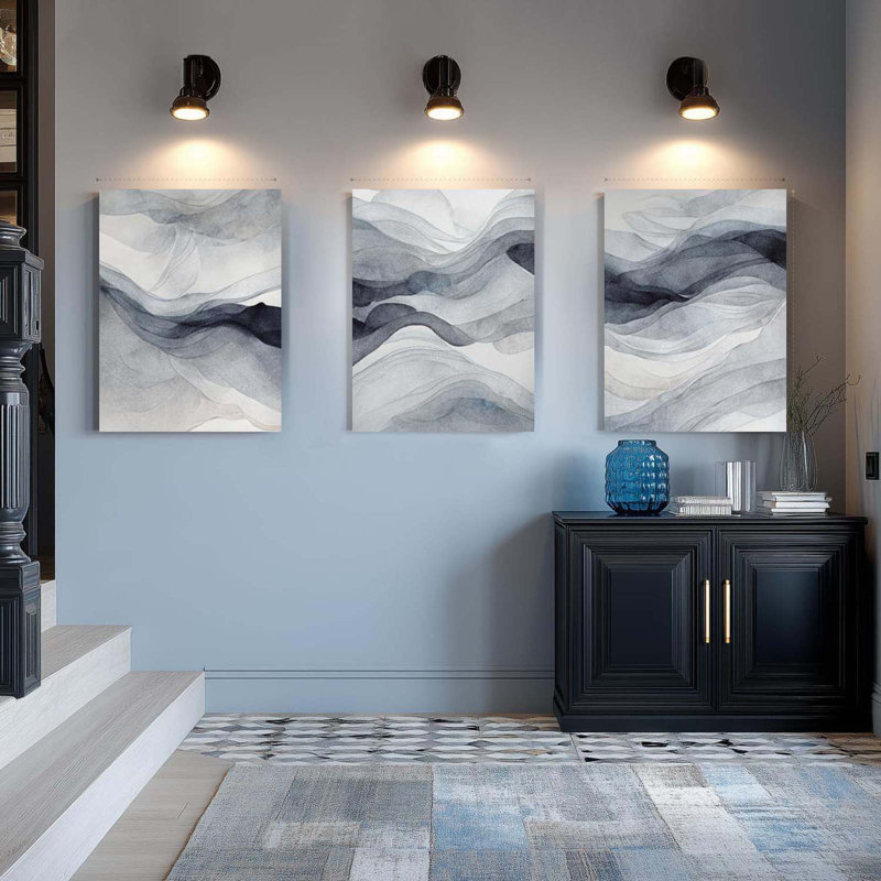 3 Piece Wrapped Canvas Wall Art