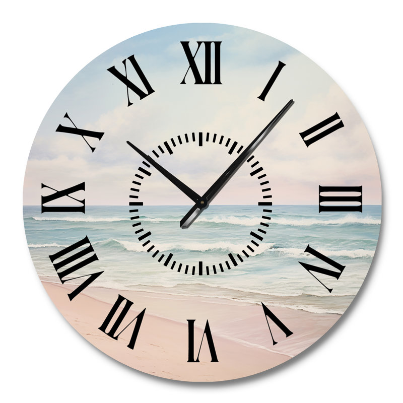 Horloge murale Ocean Tranquility, Grand