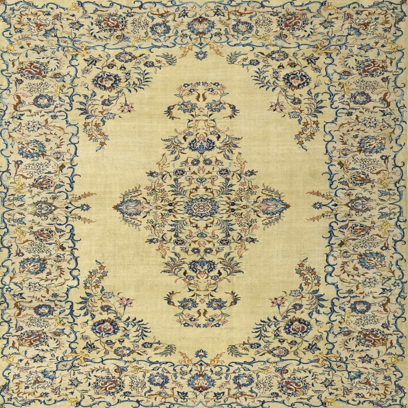 Delacerda Oriental Indoor Rug, Square 3'