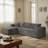 Lefkowitz Boneless 2 - Piece No Assembly Required Upholstery Sofa with Pillow-1785518468