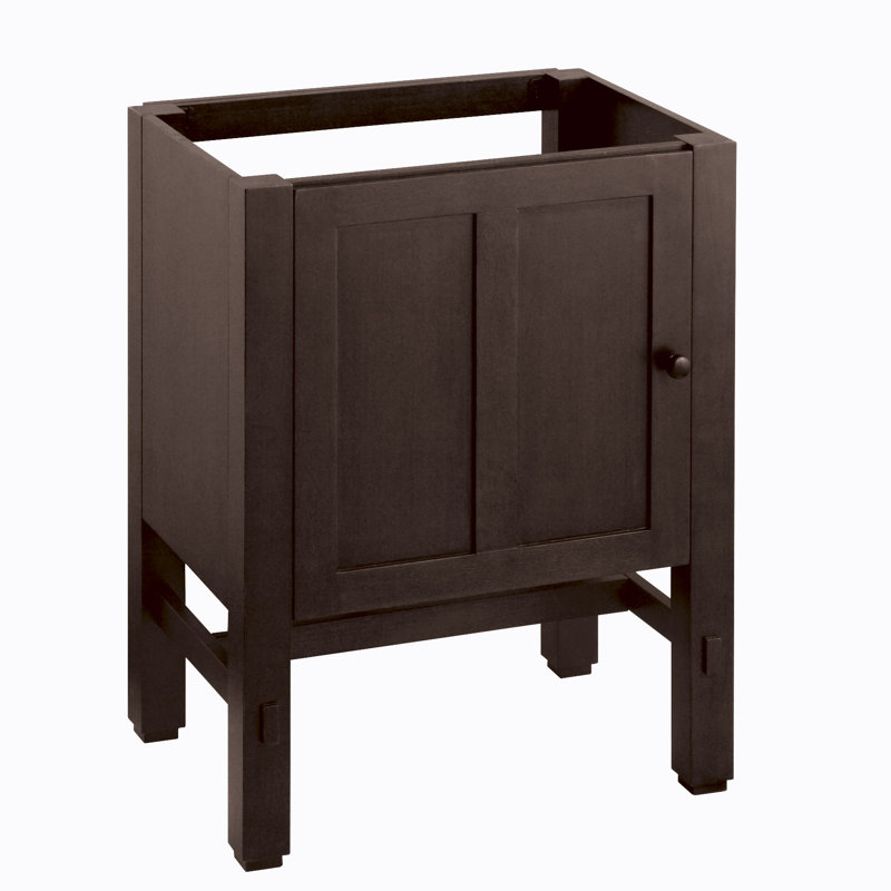 Base de meuble-lavabo 24 po Tresham seulement, Bois