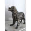Décoration pour chien debout en aluminium fabriqué à la main Golden Retriever 23 po x 12 po x H 21 po