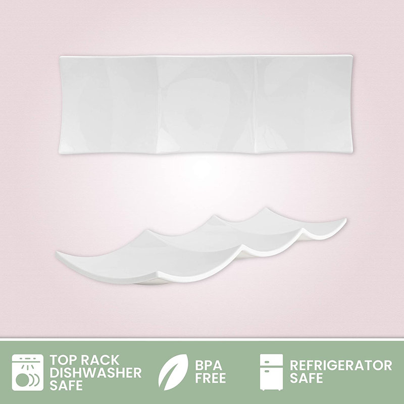 Prep & Savour Attison Plastic Platter