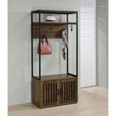 Banc de rangement pour vestibule Flora