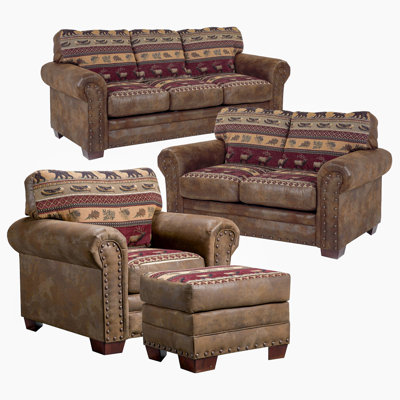 Escobar 4 - Piece Living Room Set